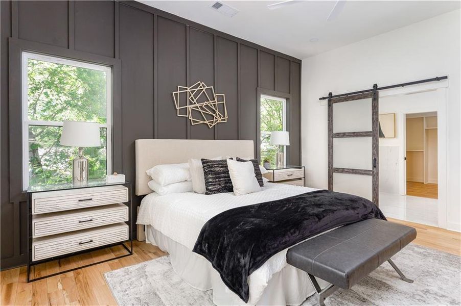 Furnished interior view inside a new home in , Atlanta (Image 19). Furnished interior view inside a new home in , Atlanta (Image 19).