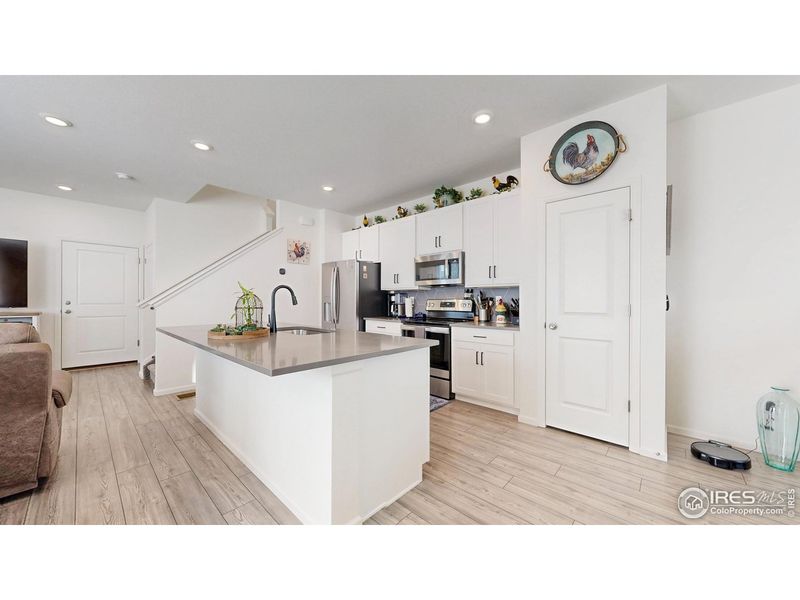 Furnished interior view inside a new home in , Commerce City (Image 16).
