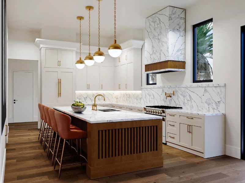 Furnished interior view inside a new home in , Wellington (Image 3).