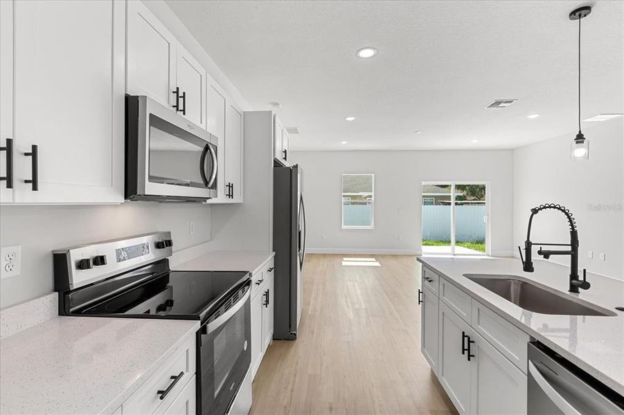 Furnished interior view inside a new home in , Ocala (Image 6).