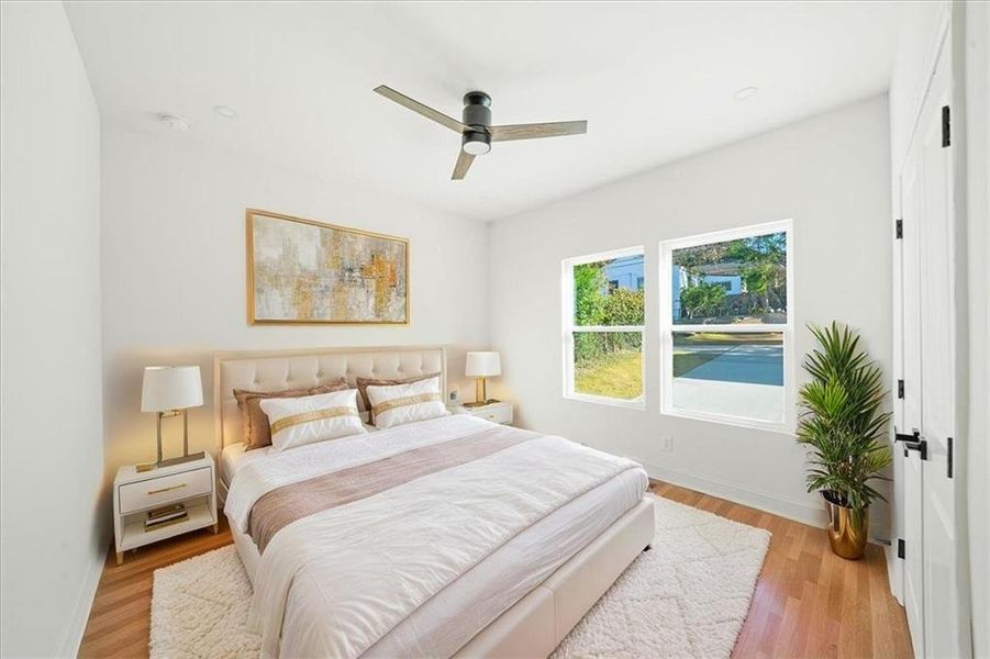 Furnished interior view inside a new home in , Atlanta (Image 4). Furnished interior view inside a new home in , Atlanta (Image 4).