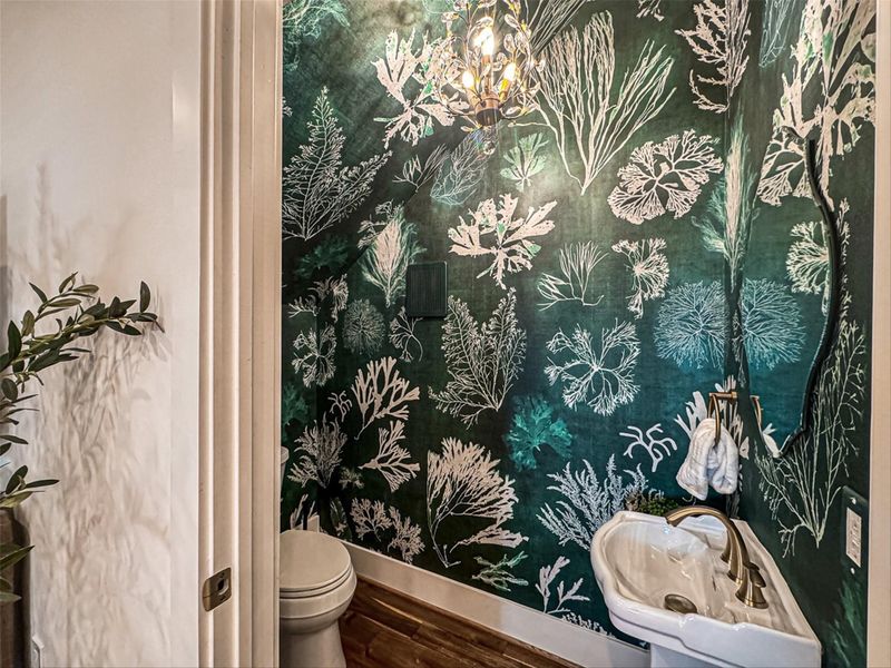 Furnished interior view inside a new home in , Galveston (Image 29).