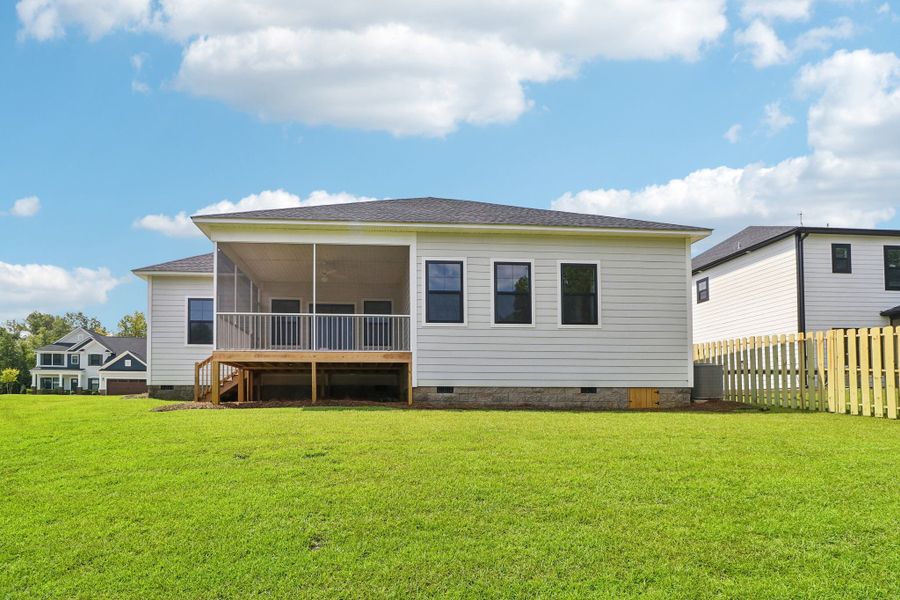 Representative exterior photo of a completed home built from the Gardener ll by Great Southern Homes in Blythewood Farms, Blythewood, SC (Image 19). Representative exterior photo of a completed home built from the Gardener ll by Great Southern Homes in Blythewood Farms, Blythewood, SC (Image 19).