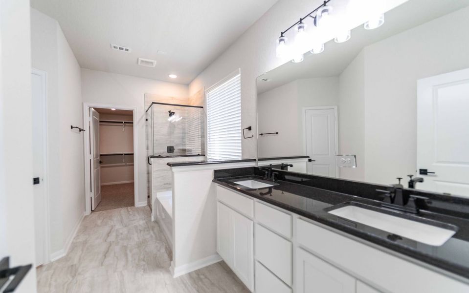Furnished interior view inside a new home in Arcadia Ridge, San Antonio (Image 6).