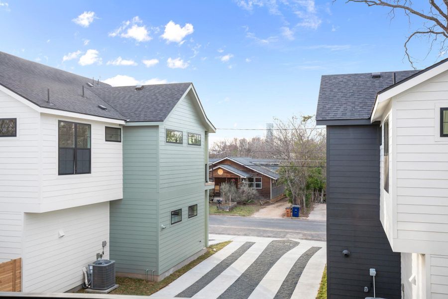 Exterior details and patio area of a home in , Austin (Image 26).