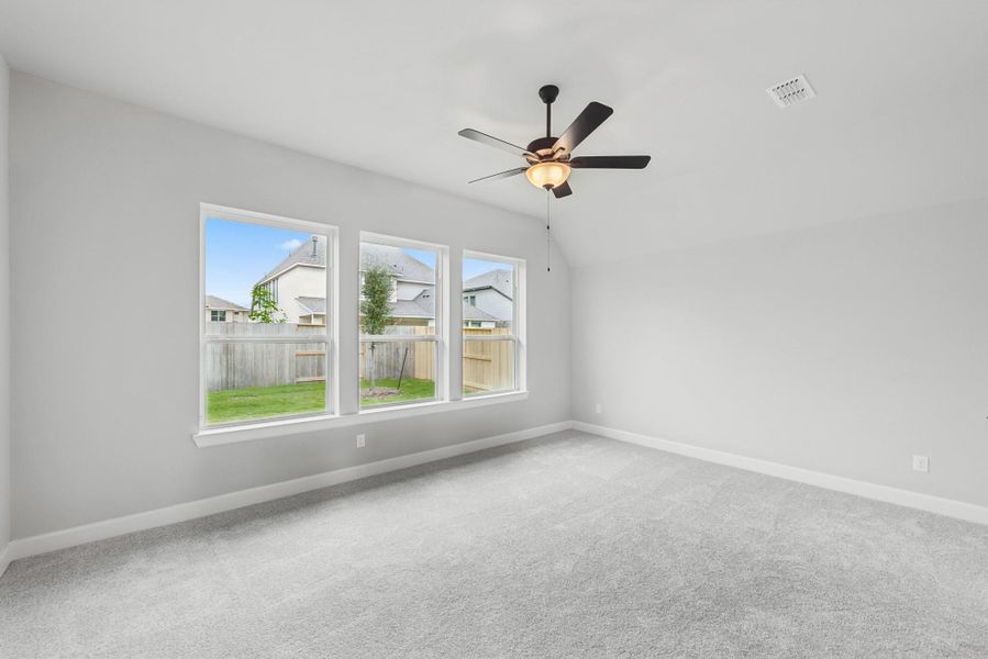 Spacious, unfurnished interior of a new home in Meridiana 55' Homesites, Manvel (Image 30).