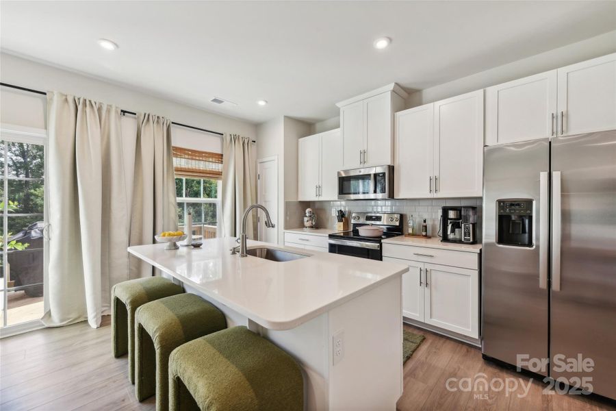 Furnished interior view inside a new home in Villages at Beachmont, Charlotte (Image 4).