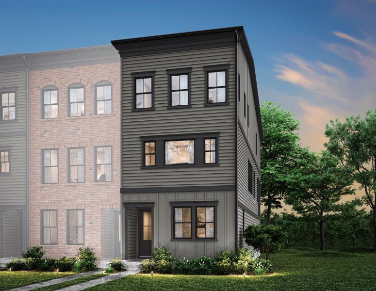 Representative exterior photo of a completed home built from the Price by Tri Pointe Homes in Old Town Village, Waxhaw, NC (Image 23). Representative exterior photo of a completed home built from the Price by Tri Pointe Homes in Old Town Village, Waxhaw, NC (Image 23).