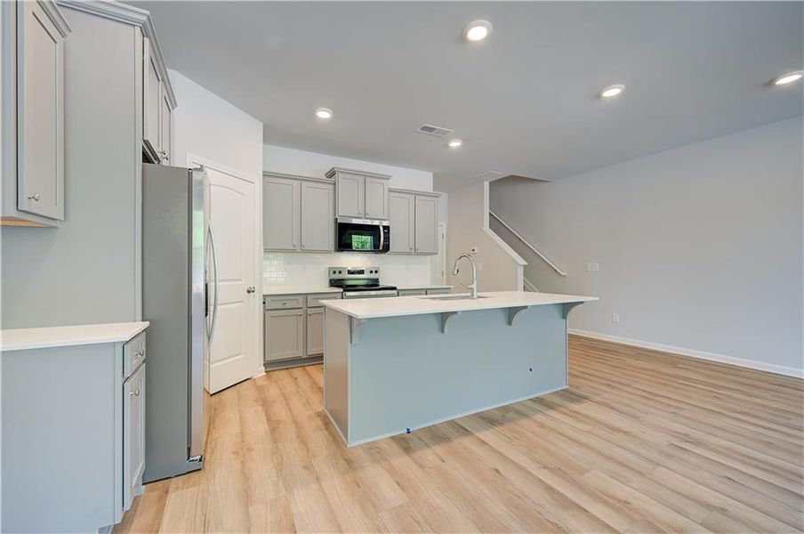 Furnished interior view inside a new home in Avery Landing, McDonough (Image 10).