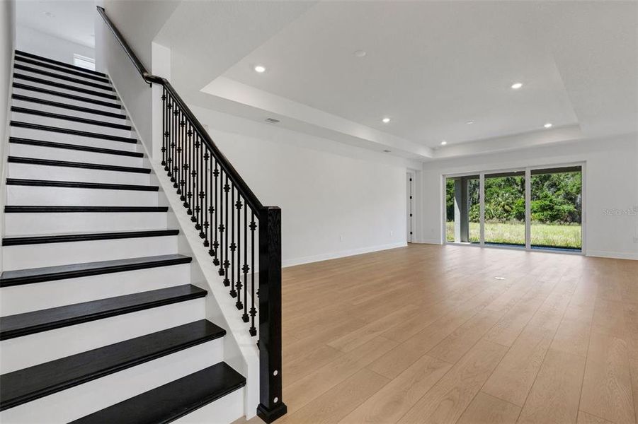 Spacious, unfurnished interior of a new home in Creeks Edge at Twin Rivers, Parrish (Image 30).