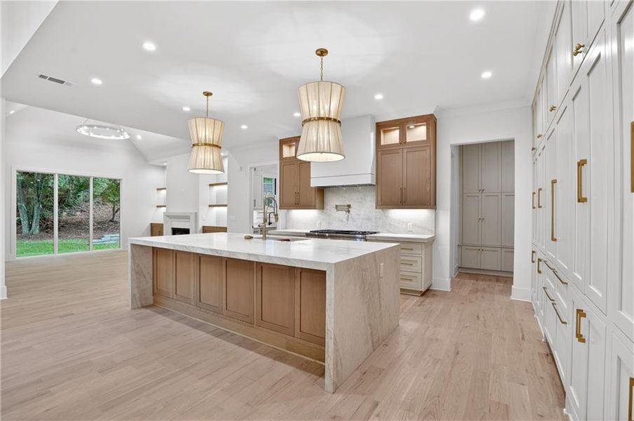 Furnished interior view inside a new home in , Alpharetta (Image 8).