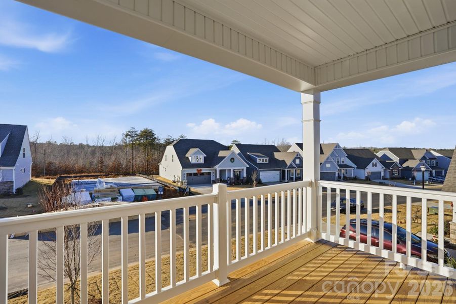 Exterior details and patio area of a home in The Meadows at Laurelbrook, Sherrills Ford (Image 25).
