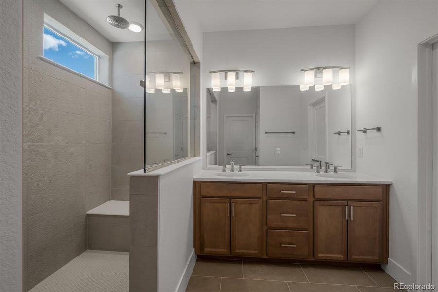 Furnished interior view inside a new home in Trailside at Cottonwood Creek, Colorado Springs (Image 18).