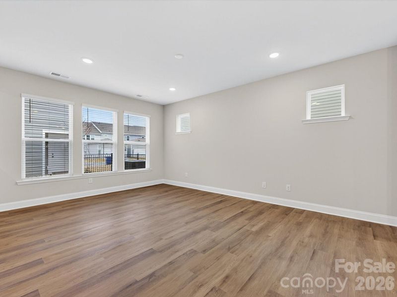 Spacious, unfurnished interior of a new home in North Creek Village, Huntersville (Image 15).