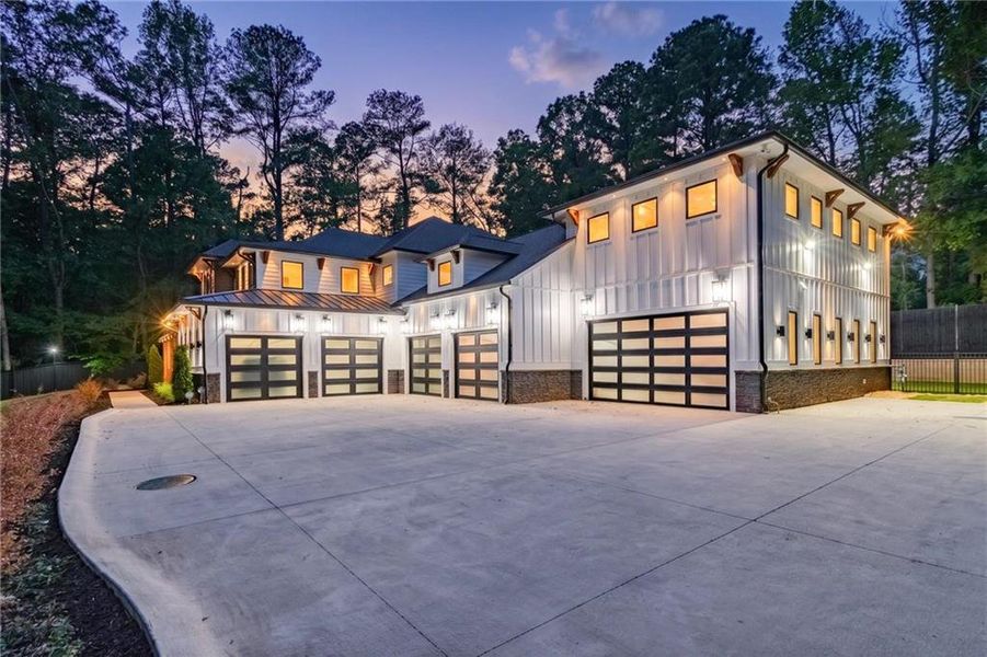 Front exterior of a new home in , Roswell, GA, highlighting curb appeal (Image 2).