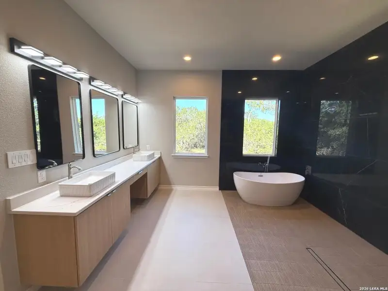 Furnished interior view inside a new home in , Spring Branch (Image 10).