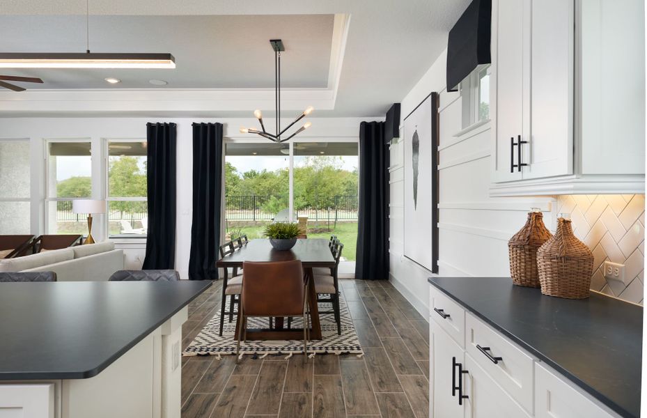 Furnished interior view inside a new home in Del Webb New Braunfels at Veramendi, New Braunfels (Image 15).