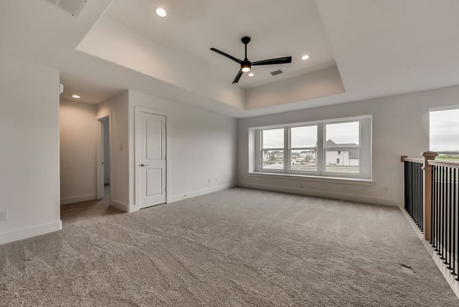 Representative unfurnished interior of a home built from the Heath - 4452SPR by Shaddock Homes in Grand Oaks at Green Meadows - 50', Celina (Image 21). Representative unfurnished interior of a home built from the Heath - 4452SPR by Shaddock Homes in Grand Oaks at Green Meadows - 50', Celina (Image 21).