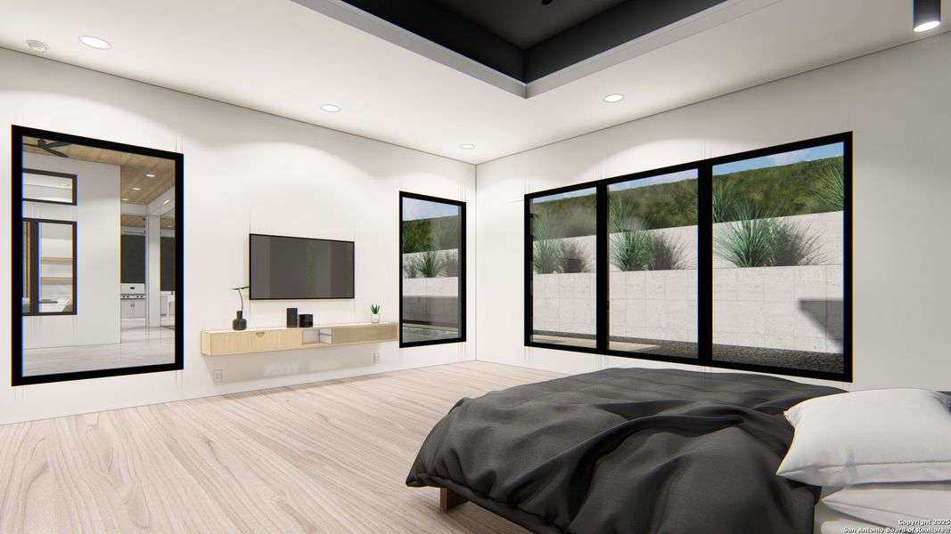 Furnished interior view inside a new home in , San Antonio (Image 7).