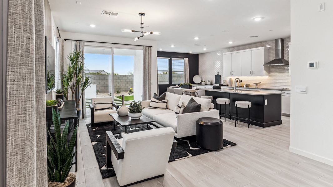 Furnished interior view inside a new home in Avance, Phoenix (Image 5).