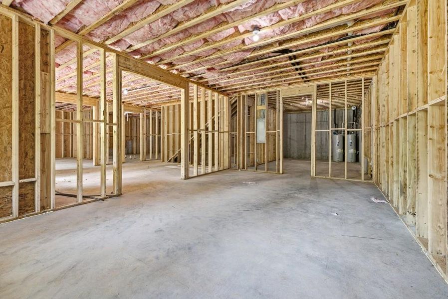 In-progress construction of a new home in , Jefferson, GA (Image 74).