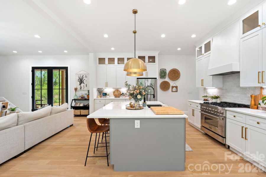 Furnished interior view inside a new home in , Rockwell (Image 8).