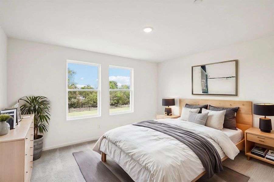 Furnished interior view inside a new home in Broadmoor Village, Cedar Hill (Image 5).