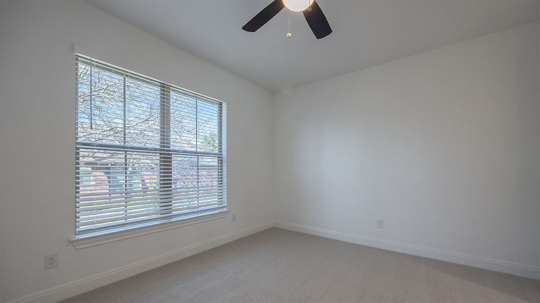 Representative unfurnished interior of a home built from the Tyler by Risewell Homes in The Porch at Du Pre, Buda (Image 9).