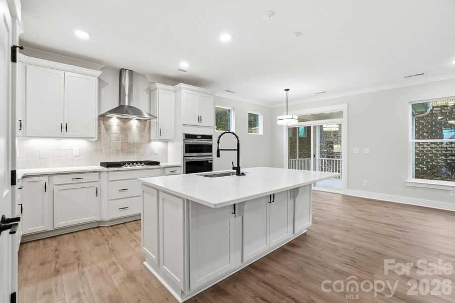 Furnished interior view inside a new home in Summerlin, Mooresville (Image 9). Furnished interior view inside a new home in Summerlin, Mooresville (Image 9).