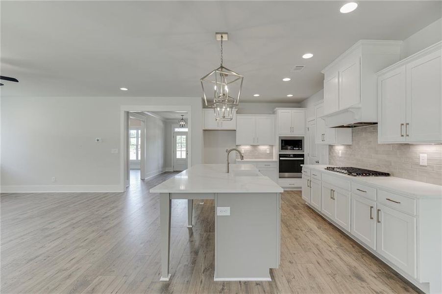 Furnished interior view inside a new home in , Buford (Image 10). Furnished interior view inside a new home in , Buford (Image 10).