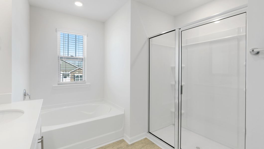 Furnished interior view inside a new home in Spring Ridge, Anderson (Image 14).