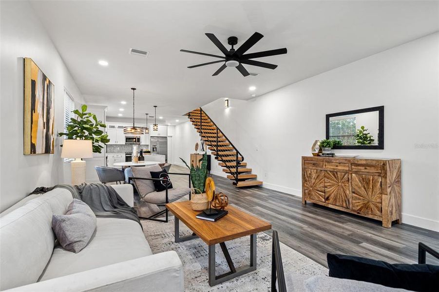 Furnished interior view inside a new home in , Pinellas Park (Image 21). Furnished interior view inside a new home in , Pinellas Park (Image 21).