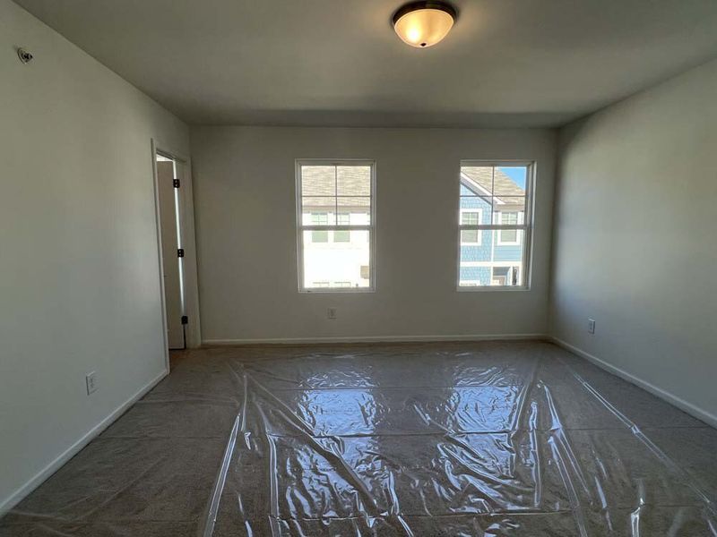 Primary Bedroom Construction Progress