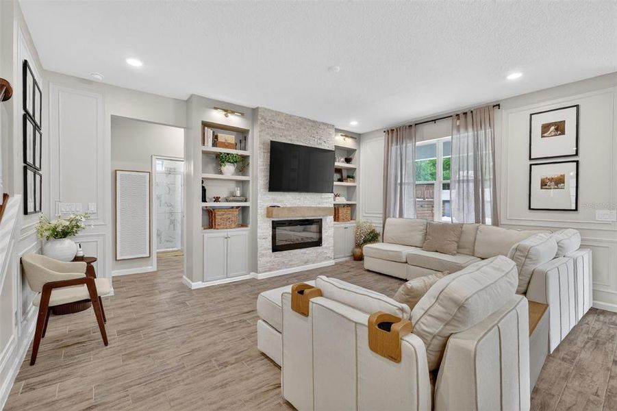 Furnished interior view inside a new home in Summerbrooke, Mount Dora (Image 16).