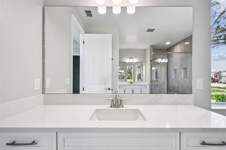 Furnished interior view inside a new home in Solace at Corner Lake, Orlando (Image 13).