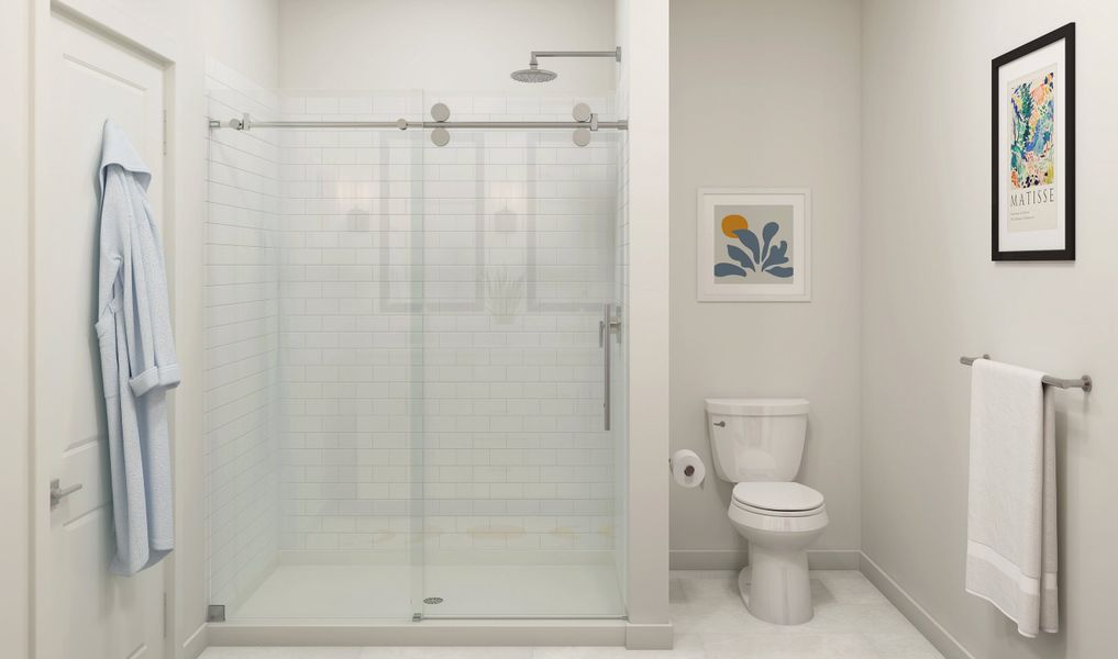 Primary bath shower Primary bath shower