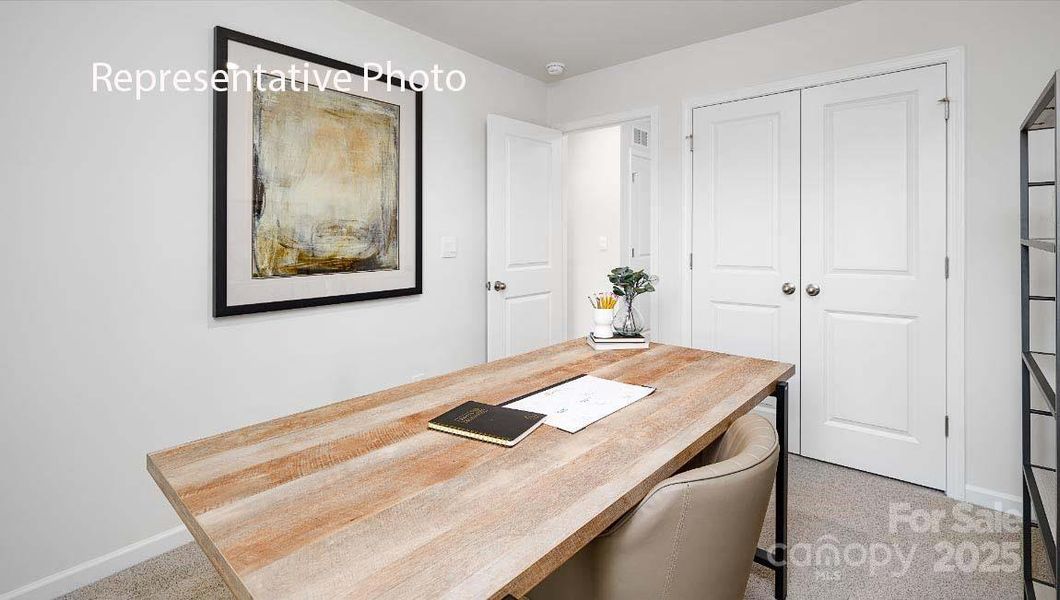 Furnished interior view inside a new home in Fergus Crossing, York (Image 8). Furnished interior view inside a new home in Fergus Crossing, York (Image 8).