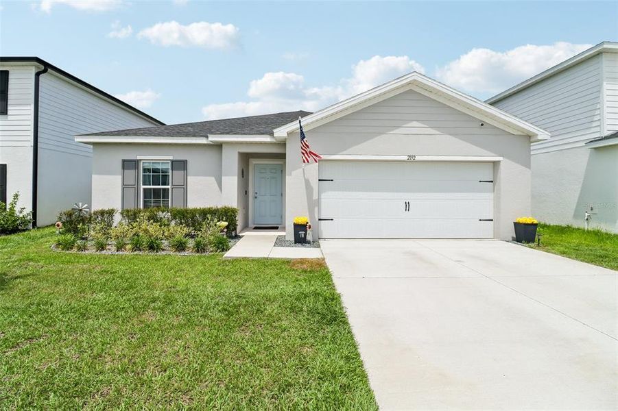 Front exterior of a new home in , Sumterville, FL, highlighting curb appeal (Image 23).