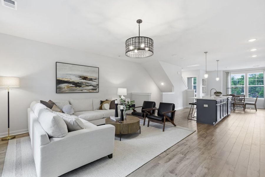 Representative furnished interior of a home built from the The Balfour by Stanley Martin Homes in Rhetts Cove, Johns Island (Image 11).