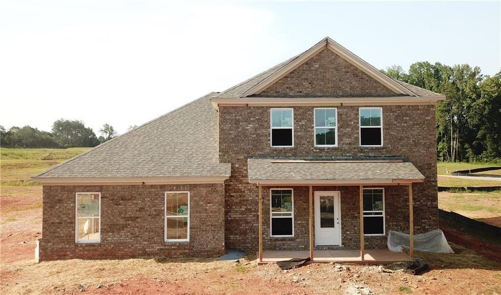 In-progress construction of a new home in Anderson Point Estates, McDonough, GA (Image 22).