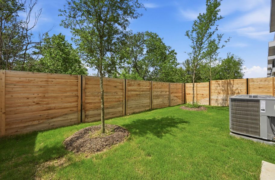 Exterior details and patio area of a home in , Austin (Image 3).