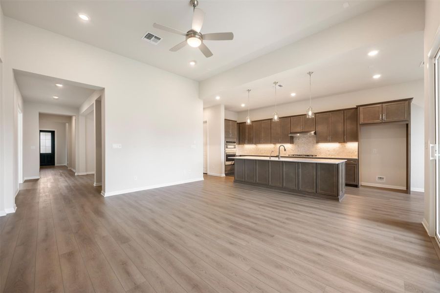 Spacious, unfurnished interior of a new home in The Trails at Carmel, Pflugerville (Image 27).