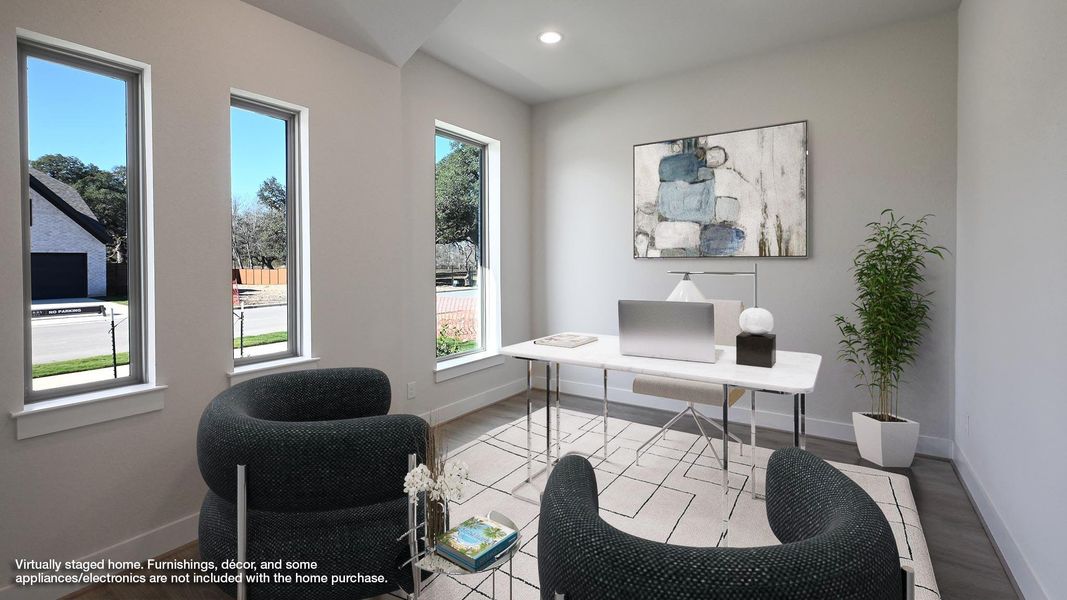 Furnished interior view inside a new home in Juniper Springs, Lockhart (Image 8).