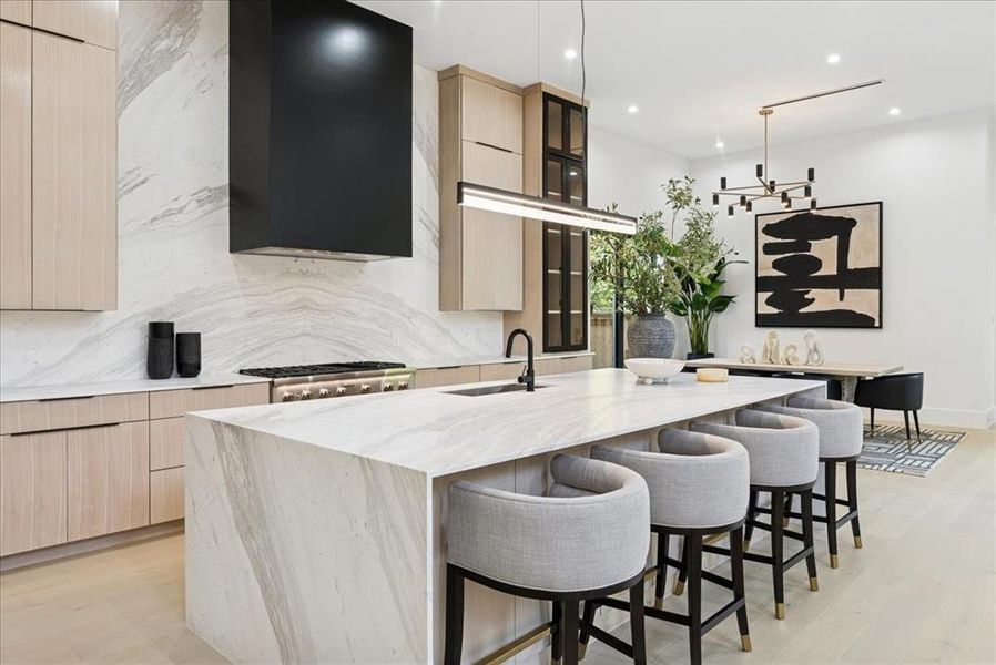 Furnished interior view inside a new home in , Dallas (Image 14). Furnished interior view inside a new home in , Dallas (Image 14).