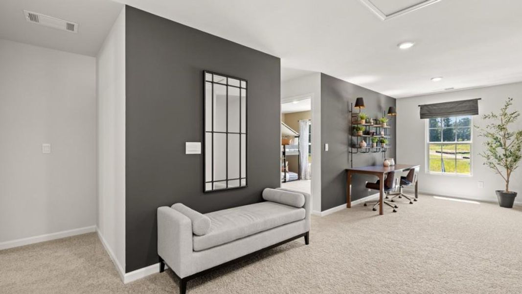 Furnished interior view inside a new home in Fairhaven, Lithia Springs (Image 16).