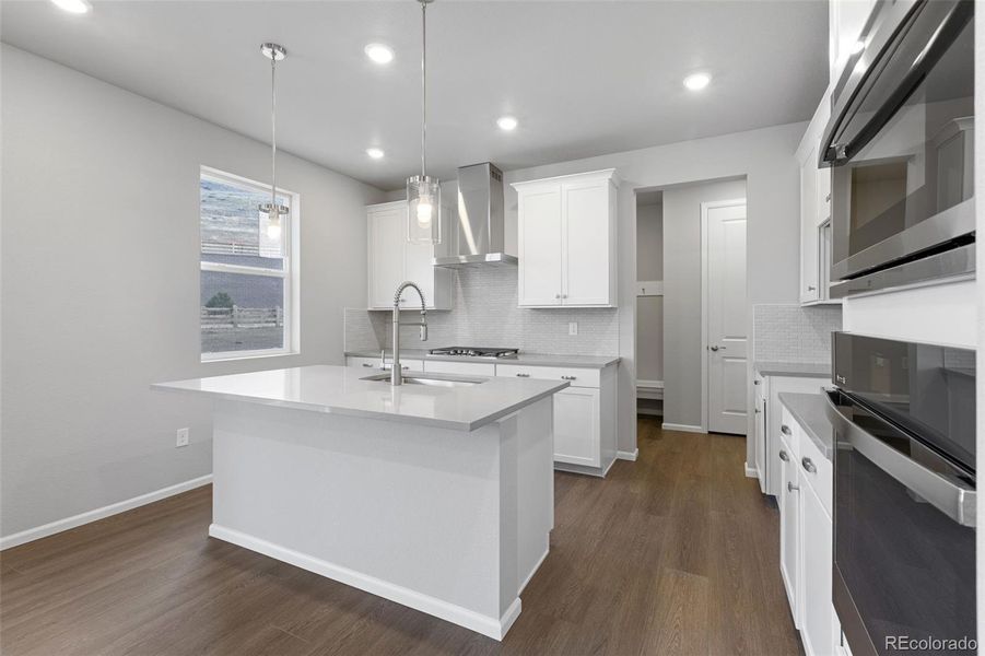 Furnished interior view inside a new home in The Manors Collection at Golden Overlook, Golden (Image 8).