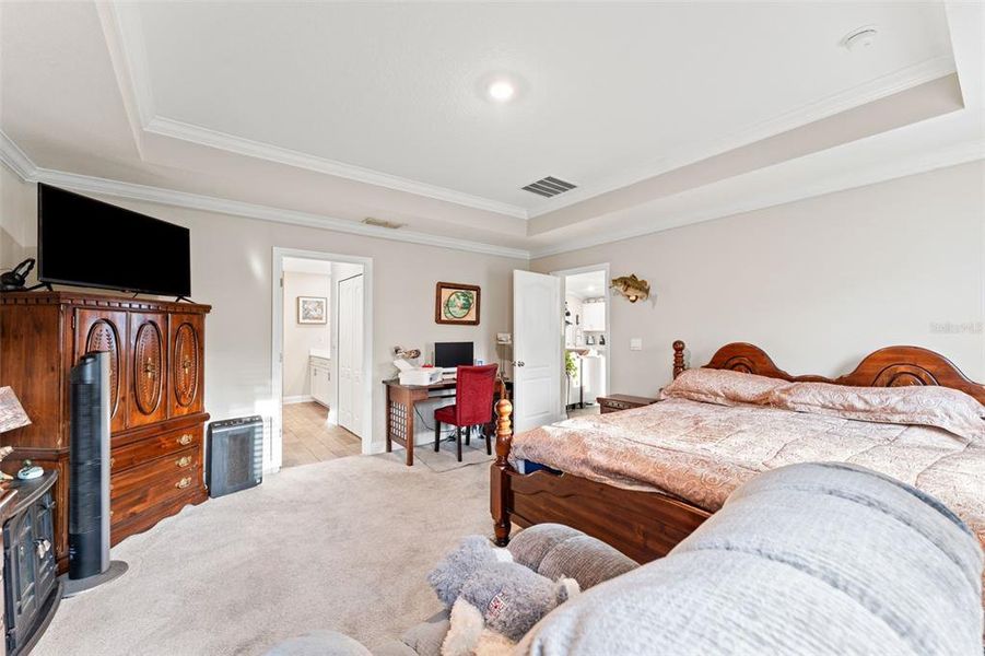 Furnished interior view inside a new home in Sawmill Branch, Palm Coast (Image 10).