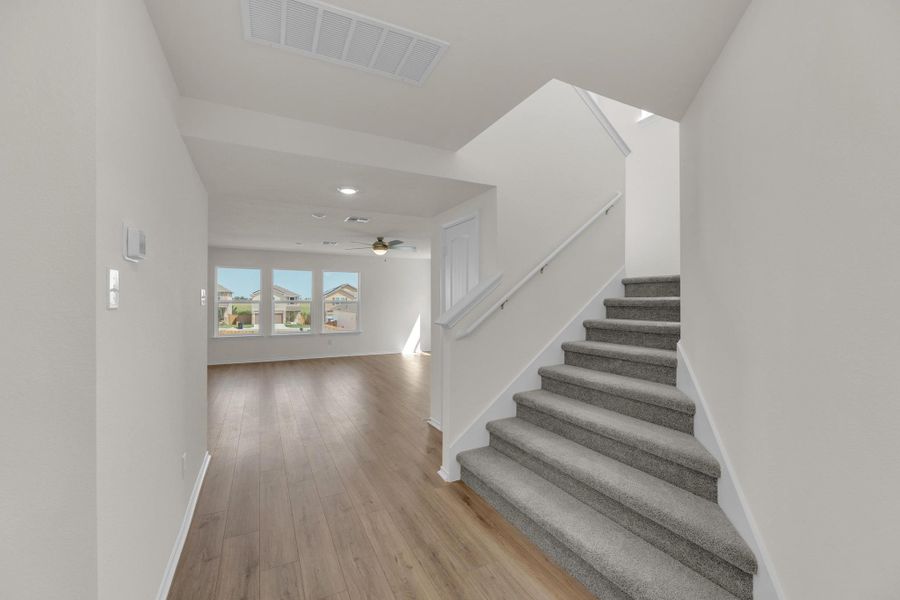 Spacious, unfurnished interior of a new home in Sonterra - Cool Water, Jarrell (Image 30). Spacious, unfurnished interior of a new home in Sonterra - Cool Water, Jarrell (Image 30).