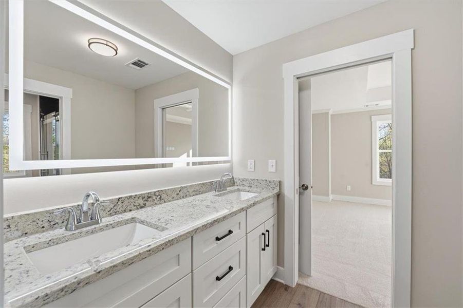 Furnished interior view inside a new home in , Murrayville (Image 15).