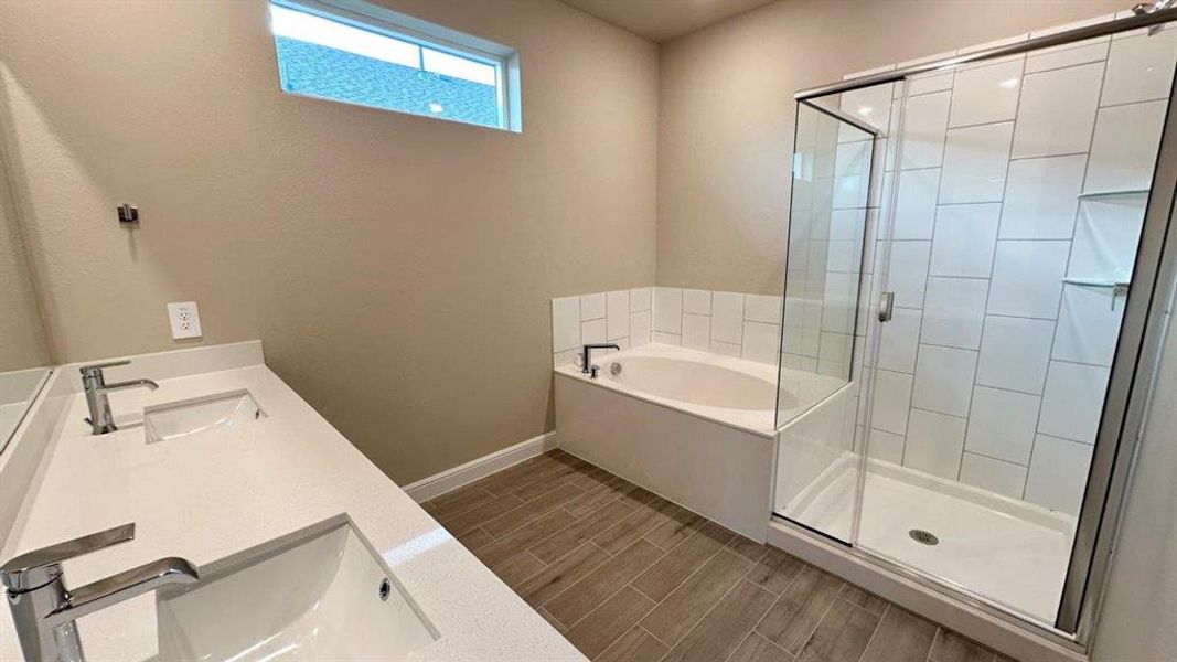 Furnished interior view inside a new home in Rock Creek Ranch, Fort Worth (Image 6).